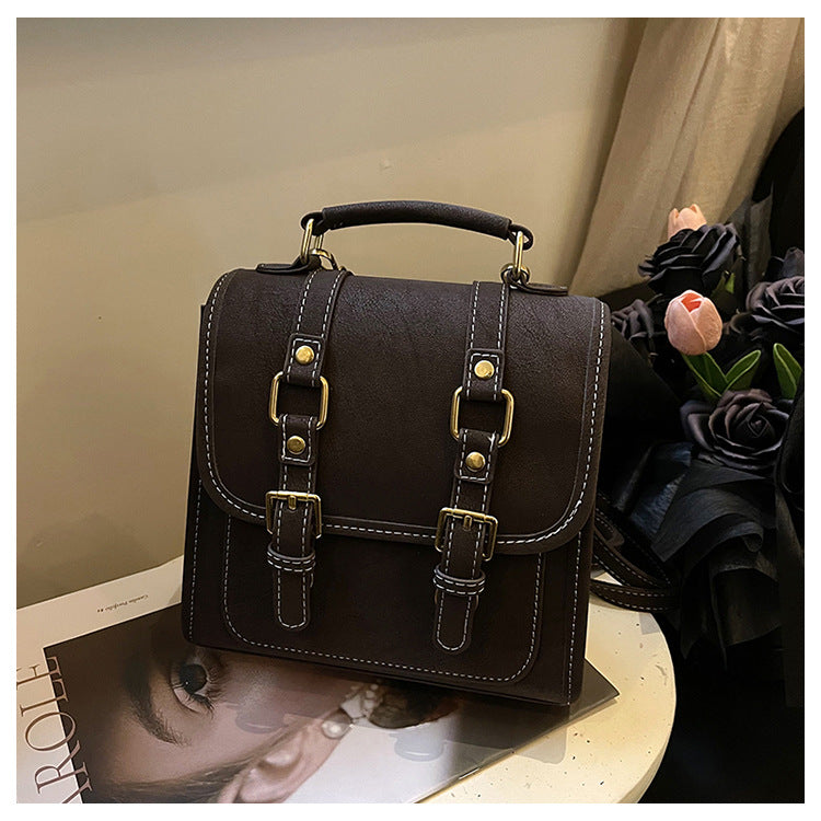 Women's Fashion Vintage Simple Commute High-grade Light Women's Backpack