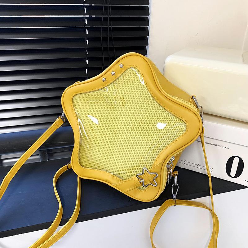 Cute Mini Two-dimensional Bar Cartoon Sweet Cool Women's Shoulder Bag