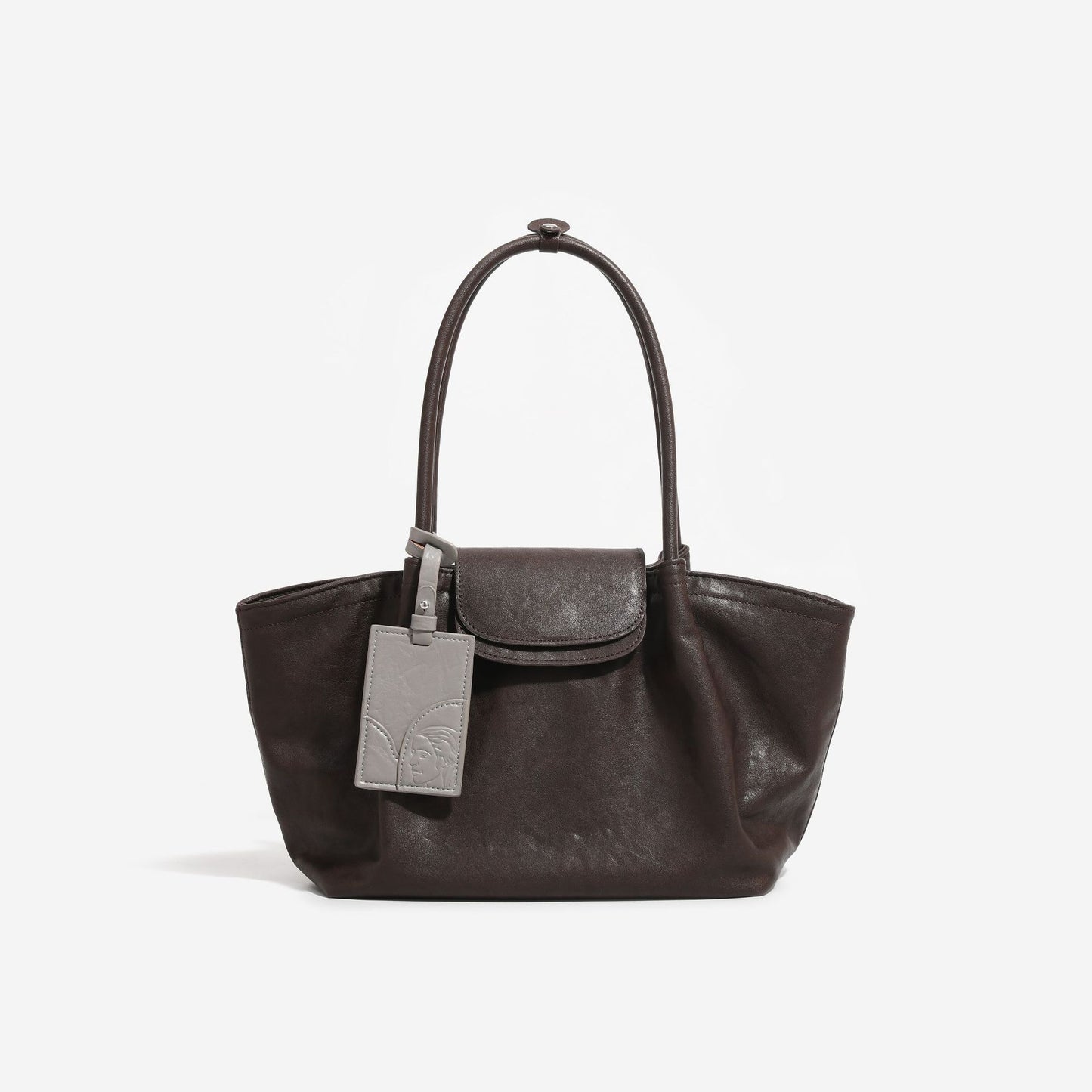 Leather Niche Black Large Capacity Totes Bags