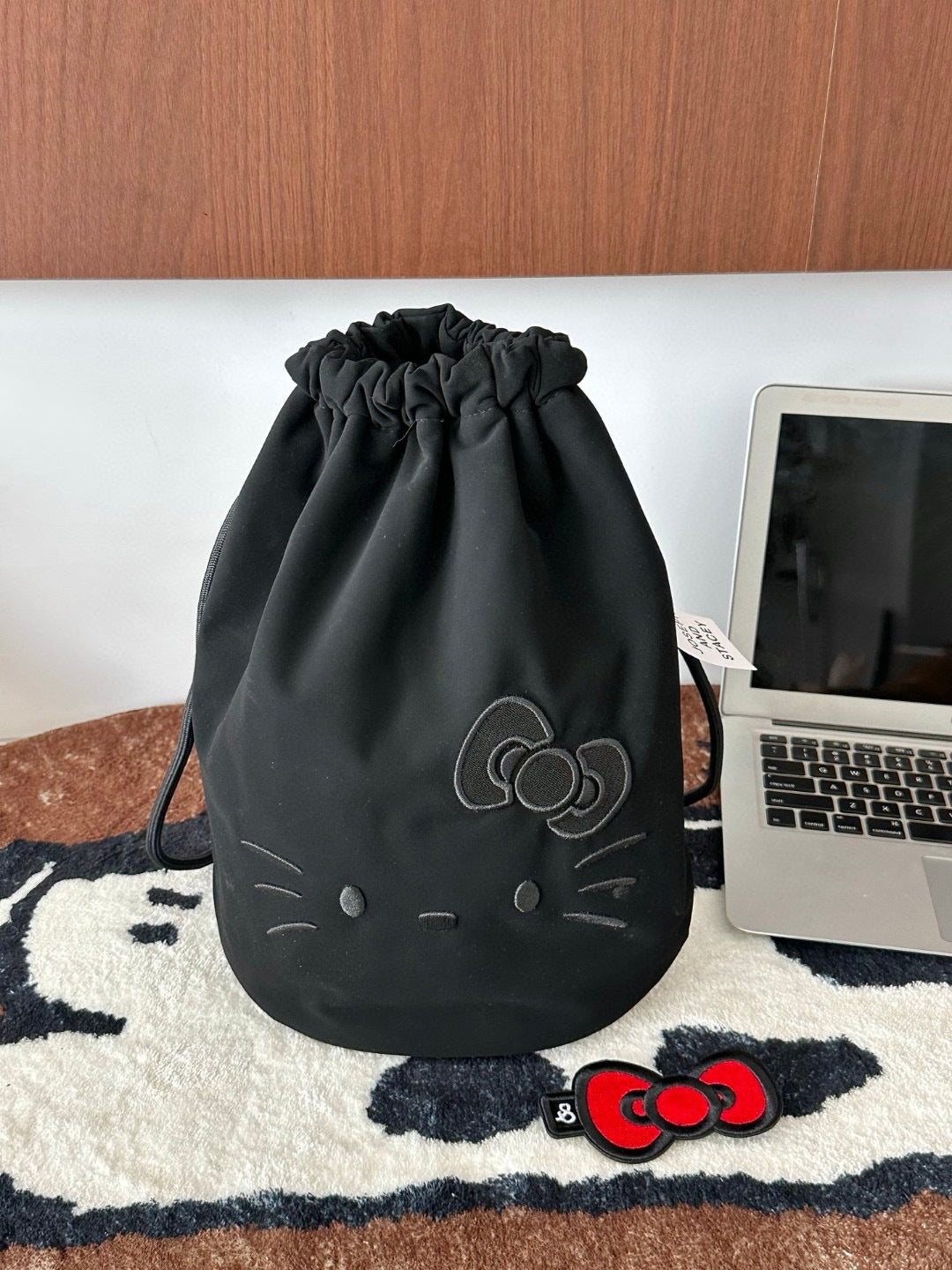 Niche Joint Name Veet Drawstring Cartoon Backpacks