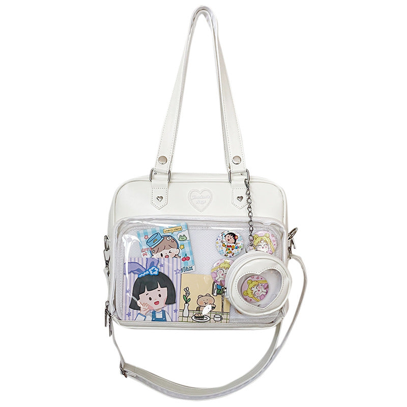 College Comic Show Millet Transparent Bar Board Bags