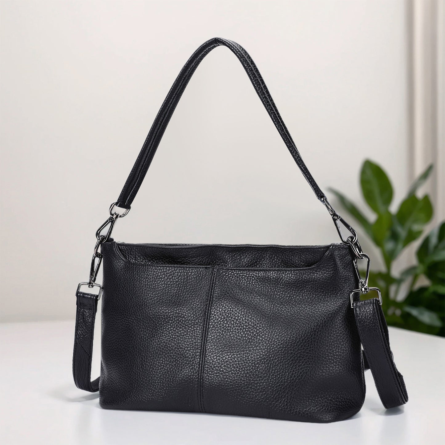 Leather Fashion Trendy Versatile Underarm Design Women's Shoulder Bag