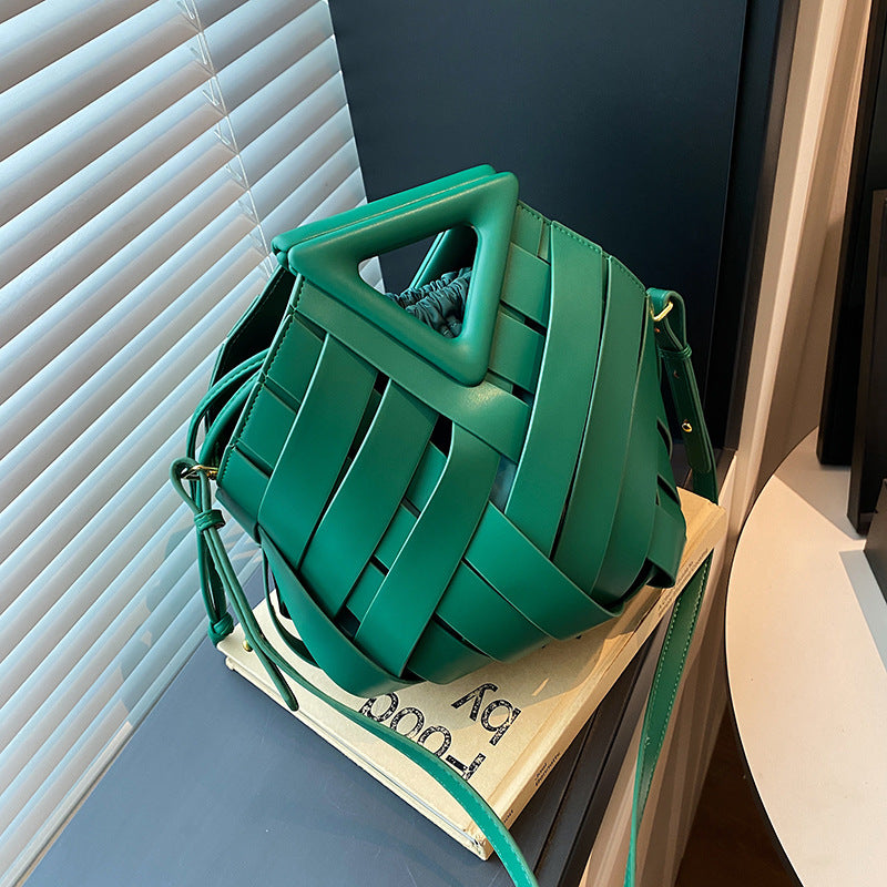 Women's Vegetable Basket Woven Stylish Good Texture Handbags
