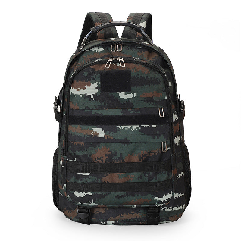 Men's Camouflage Military Jesus Survival Charging Large Bags