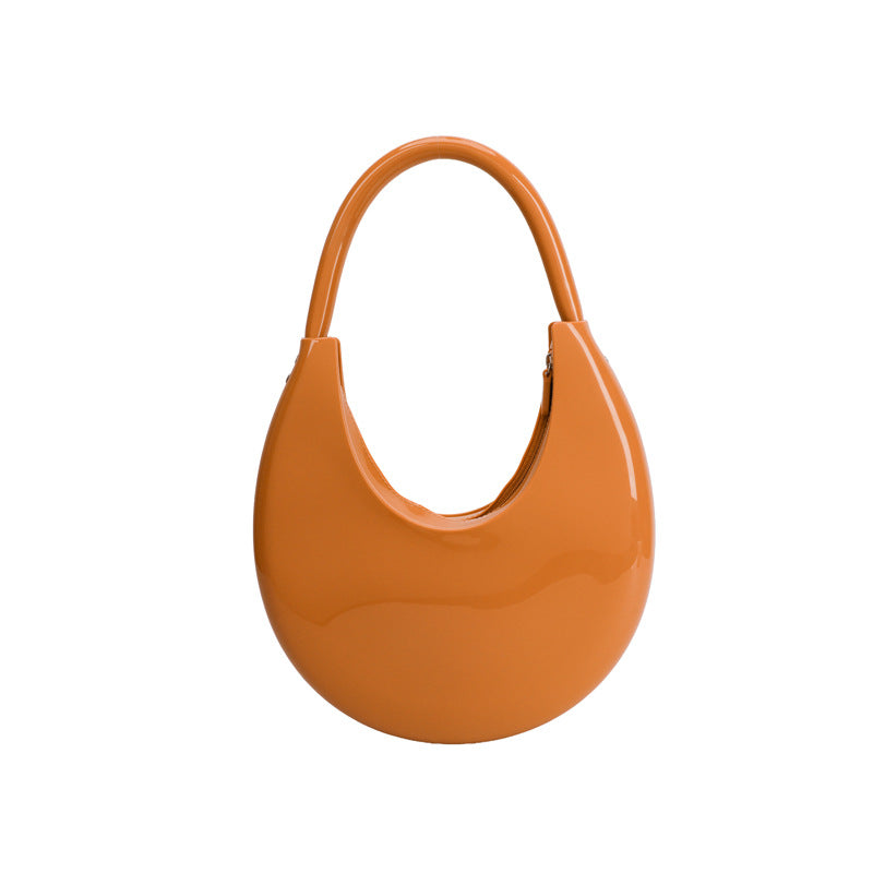 Popular Creative Gel Super Fashion Solid Underarm Bag