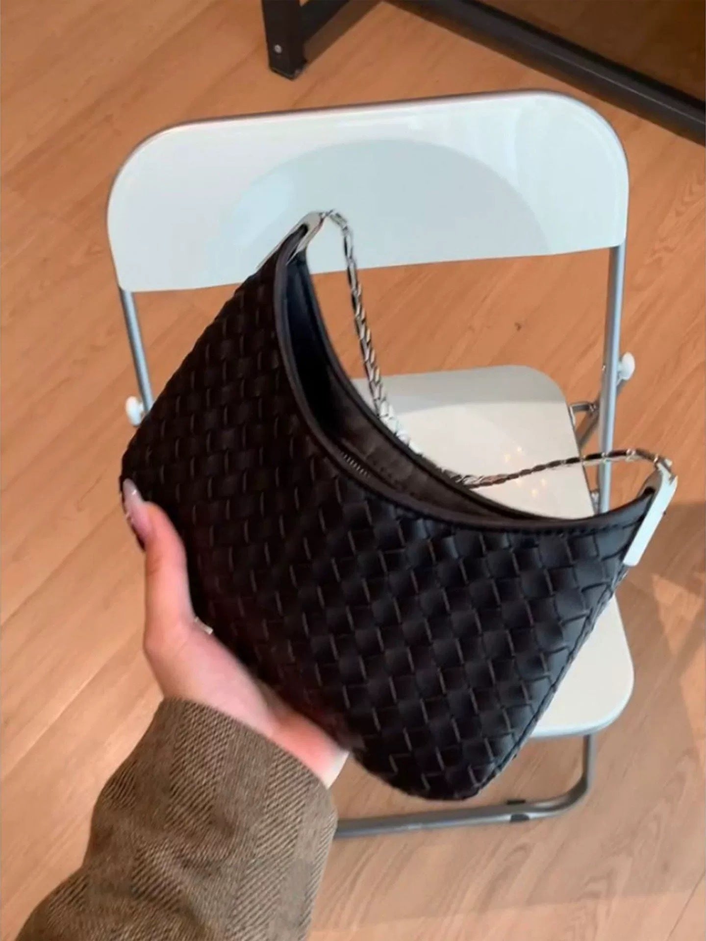 Women's High-grade Light Luxury Minority Woven Elegant Tote Bags