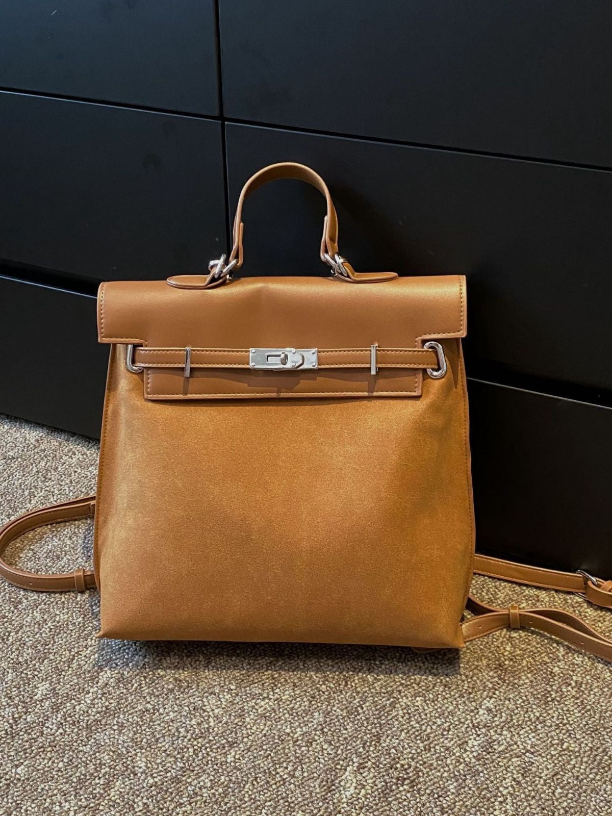 Women's Leather Dumpling High Quality Idle Style Commuter Bags