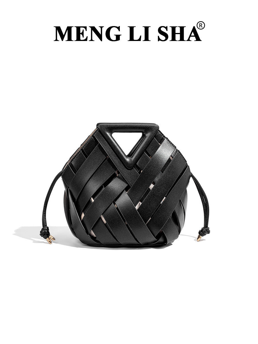 Women's Niche Hand-woven Commuting Fashion Combination Vegetable Bags