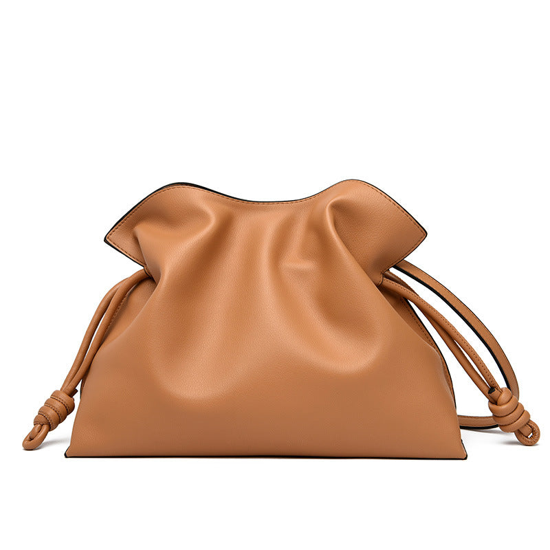 Women's Soft Leather Cloud Fashion High Sense Simple Bags