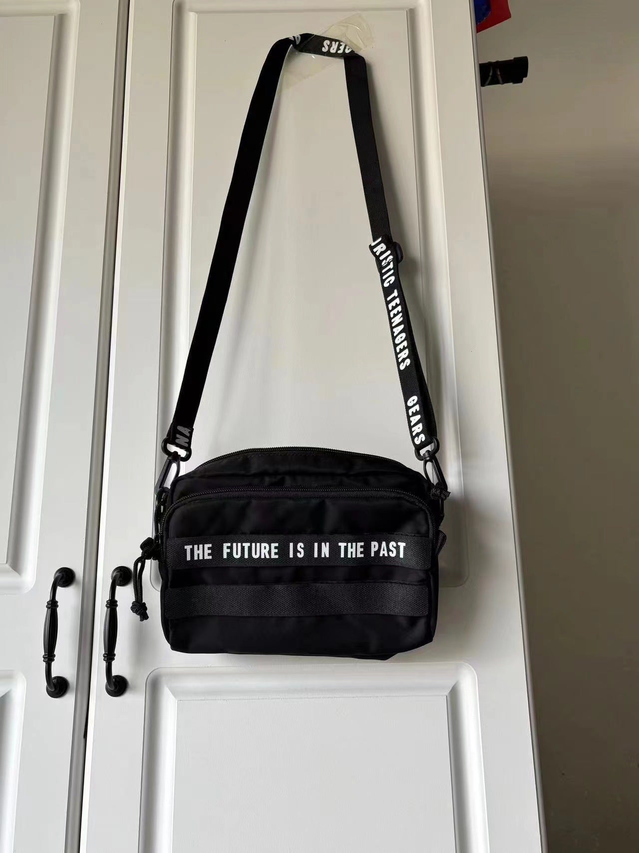 Unique Comfortable Military Tooling Velcro Nylon Men's Messenger Bag
