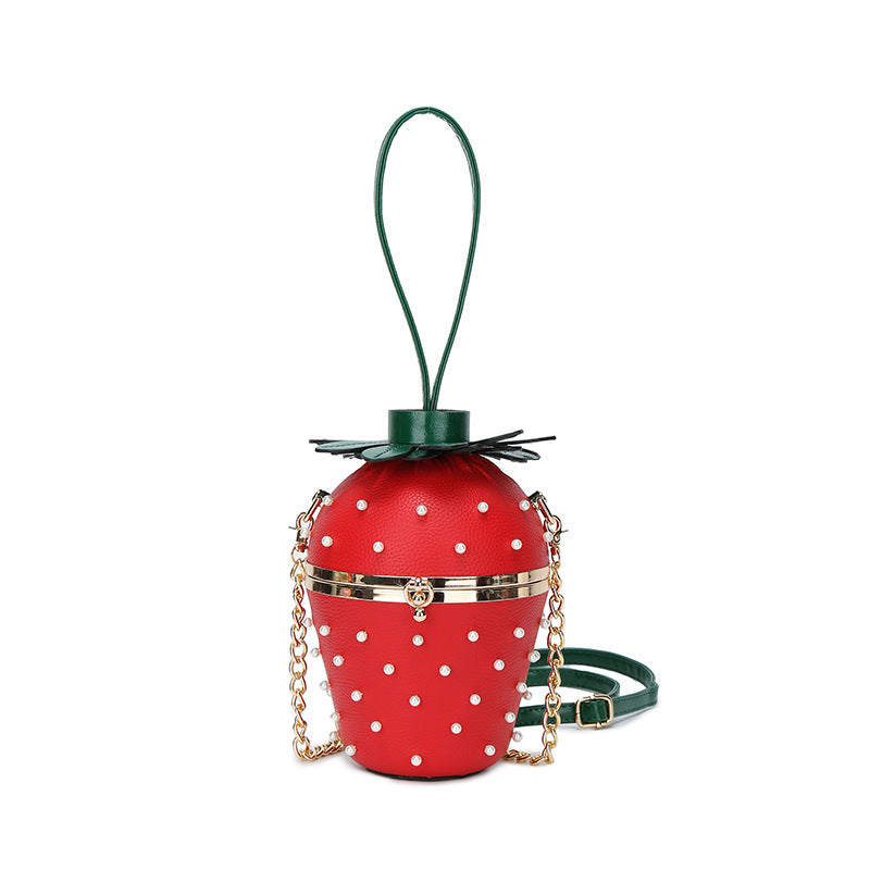 Women's Summer Strawberry Creative Korean Style Fun Cute Bags