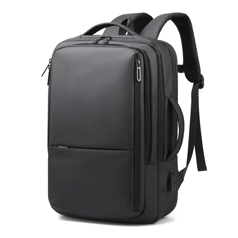 Men's Fashion Simple Large Capacity Computer Business Leisure Backpack