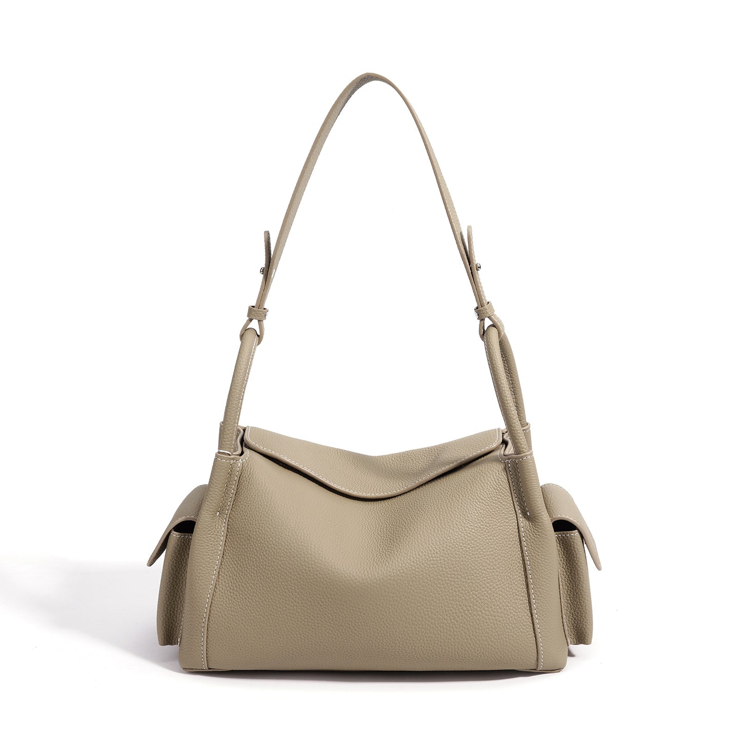 Women's Fashion Underarm Genuine Leather High-grade Korean Women's Shoulder Bag