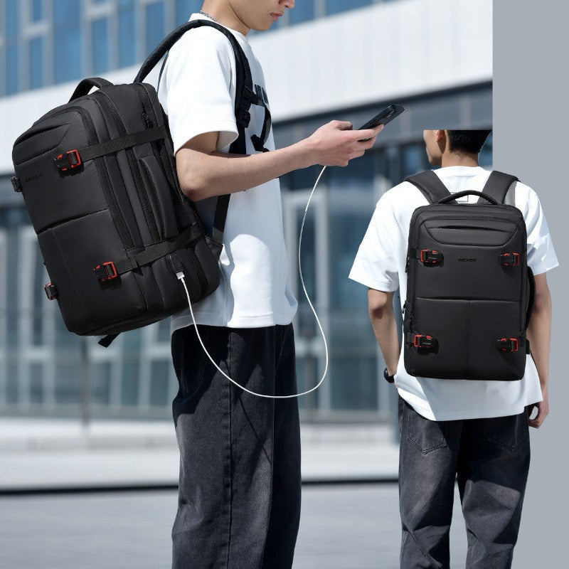 Men's Large Capacity Fashion Computer Commuter Travel Bags