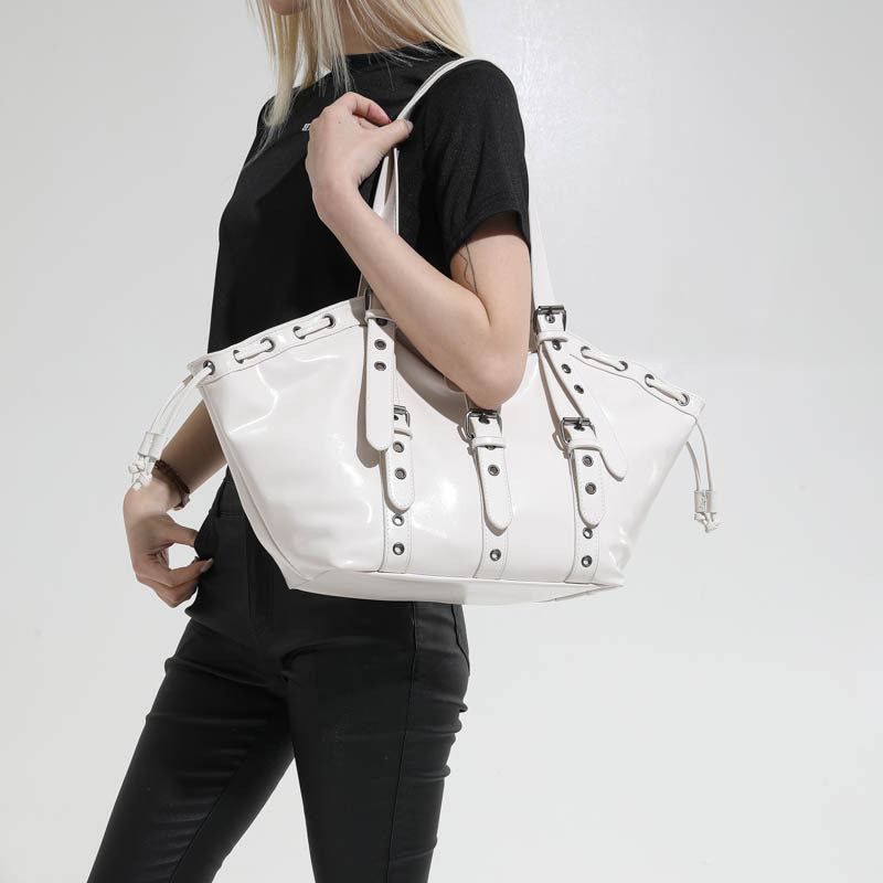 Women's Retro Large Capacity Spring Niche Commuter Women's Shoulder Bag