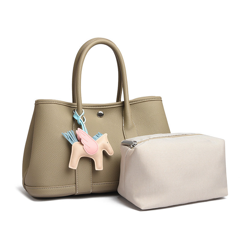 Women's Vegetable Basket Mother Free Pegasus Pendant Handbags