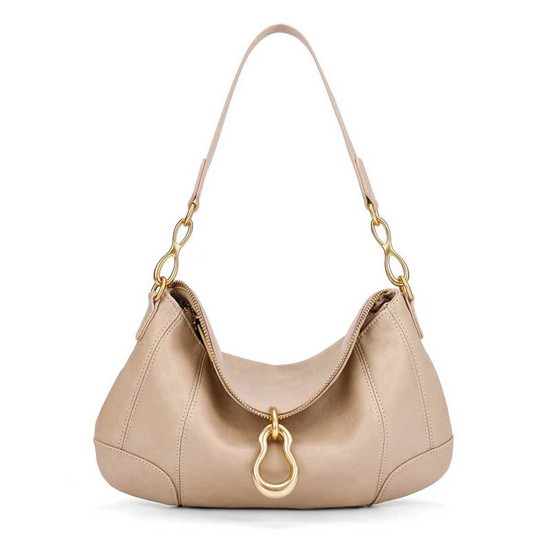 Women's Light Luxury Minority Simple Dumpling Women's Shoulder Bag