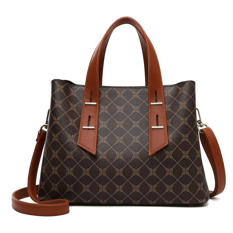 Women's Capacity Fashion Simple One Female Commuter Shoulder Bags