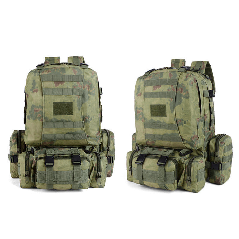Men's Camouflage Large Capacity Multifunctional Combination Mountain Climbing Backpacks