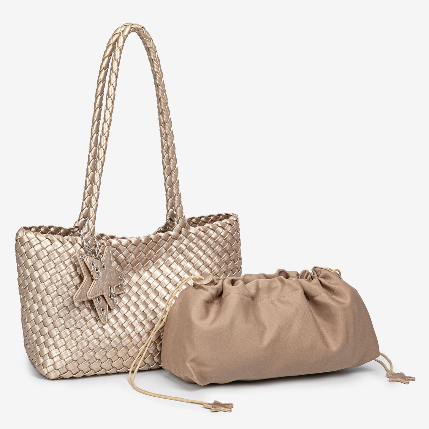 Women's Gun Hand-woven High-grade Fashion Commuter Shoulder Bags