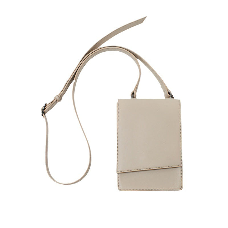 Charming Classic Design Leather Unisex Style Mobile Phone Bag