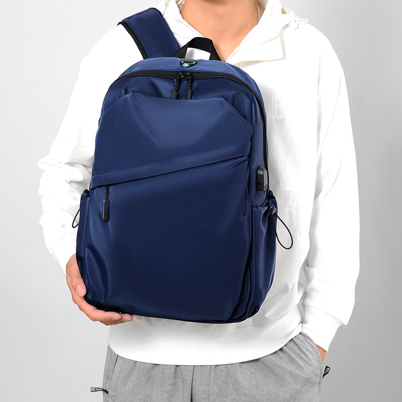 Men's Business Large Capacity Headset Jack Gift Leisure Backpack