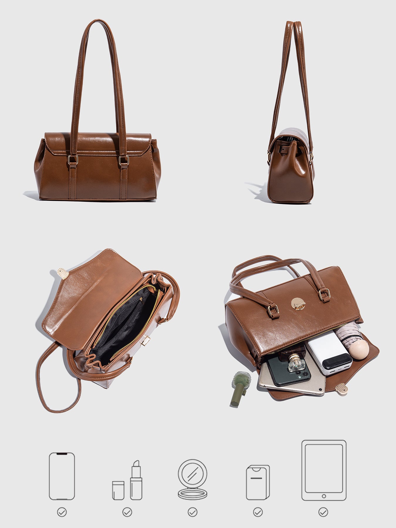 Women's Special Interest Light Luxury High-grade French Retro Underarm Bag