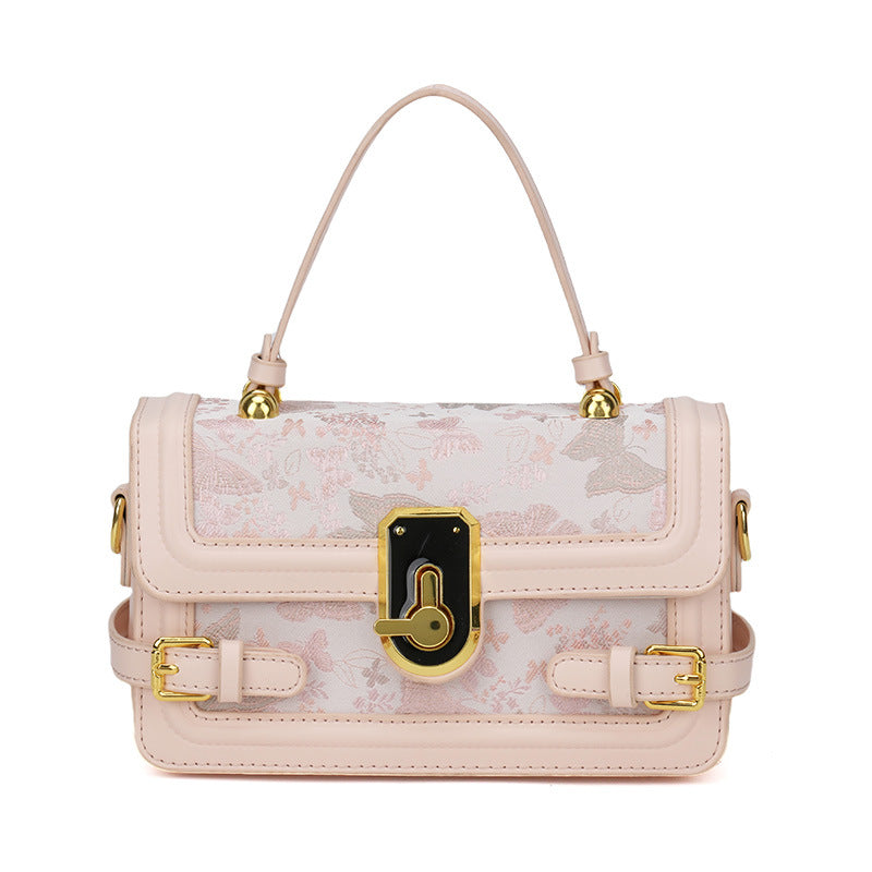 Versatile Fashion Trendy Niche High-grade Leather Small Square Bags