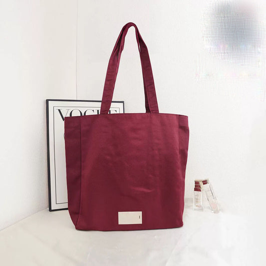 Women's Classic Wine Red Large Capacity Simple Shell Round Pie Commute Makeup Bag