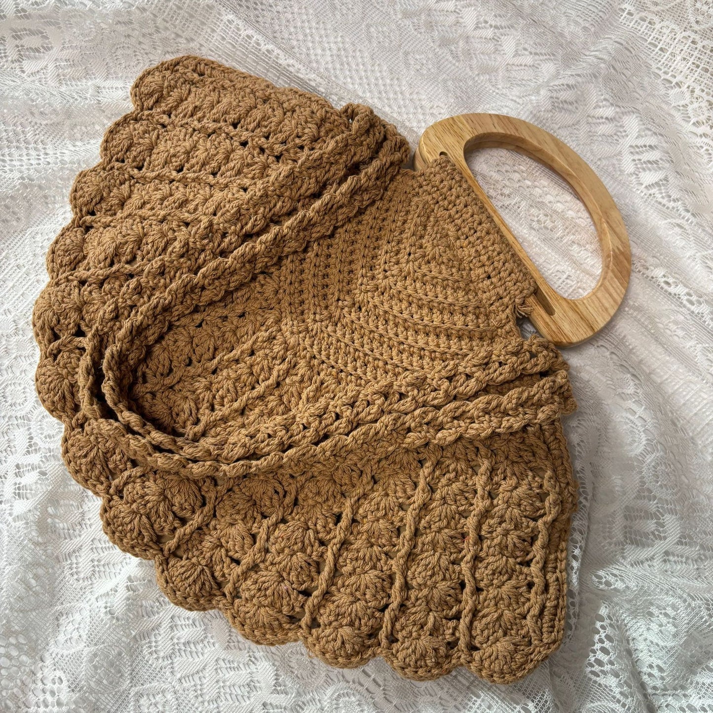 Women's Vacation Beach Large Capacity Niche Shell-shaped Women's Shoulder Bag