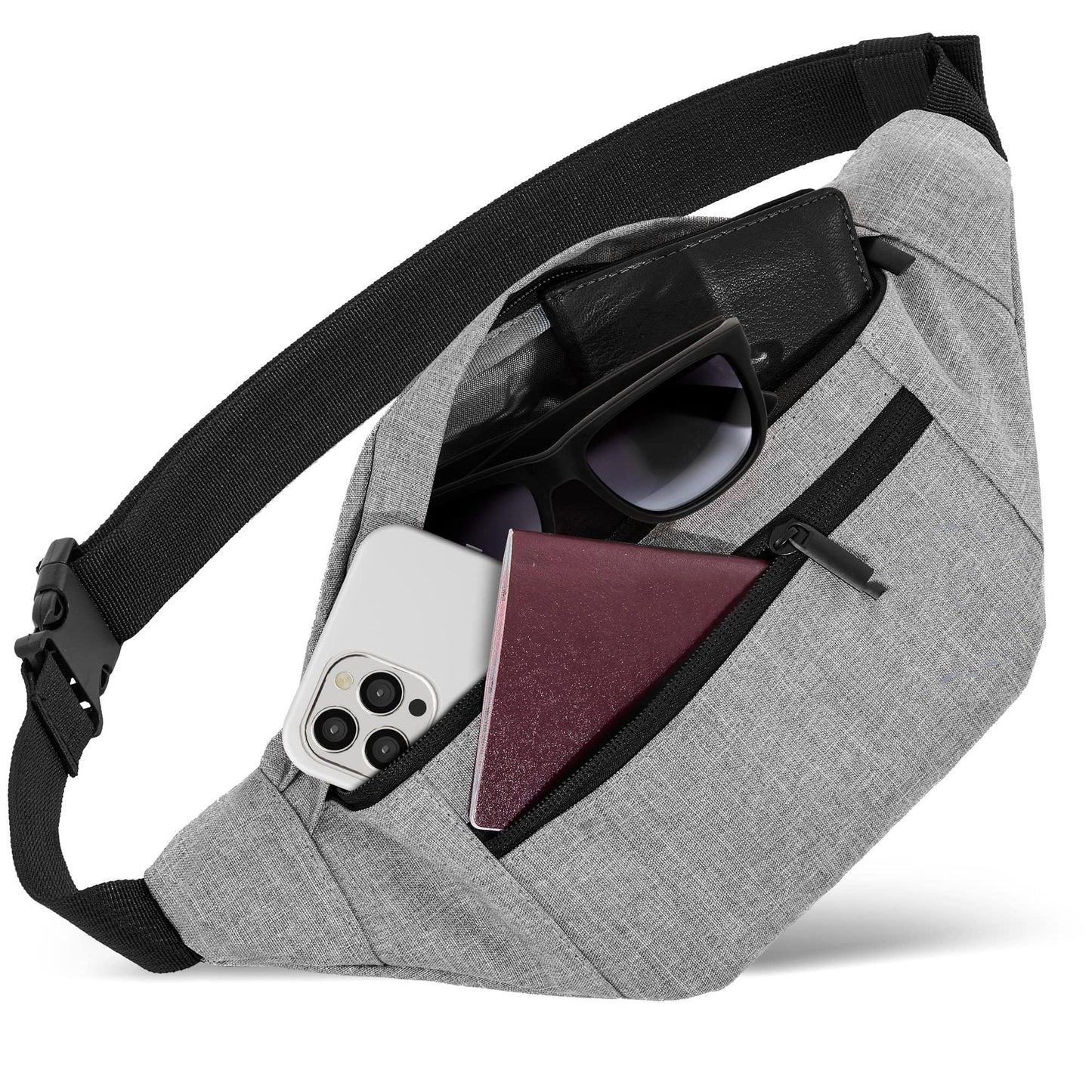 Stylish Fashion Leisure Waterproof Workout Mobile Sport Waist Bag, Accessory Bag