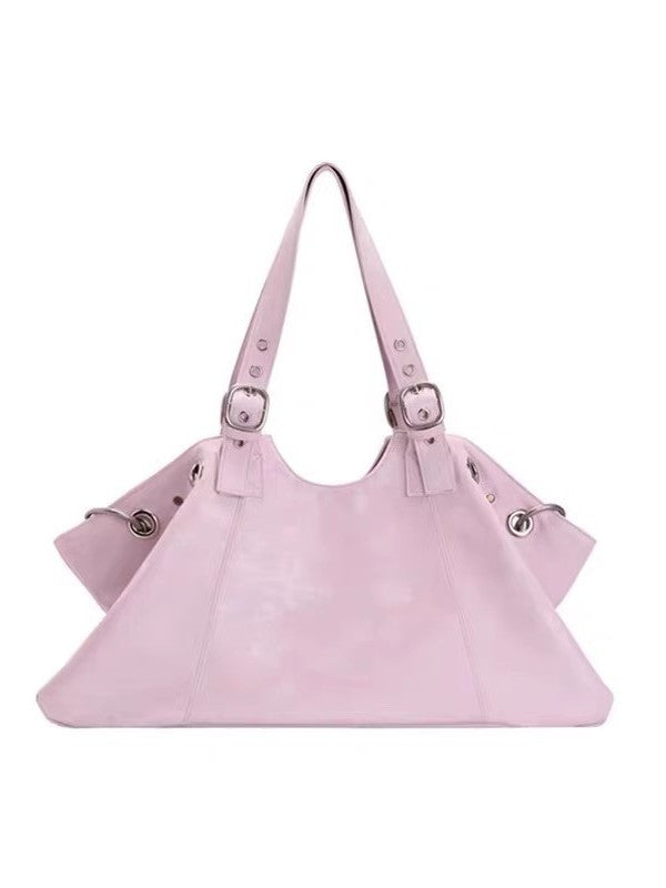 Women's High-grade Sweet Cool Hot Motorcycle Korean Style Large Capacity Commuter Bags