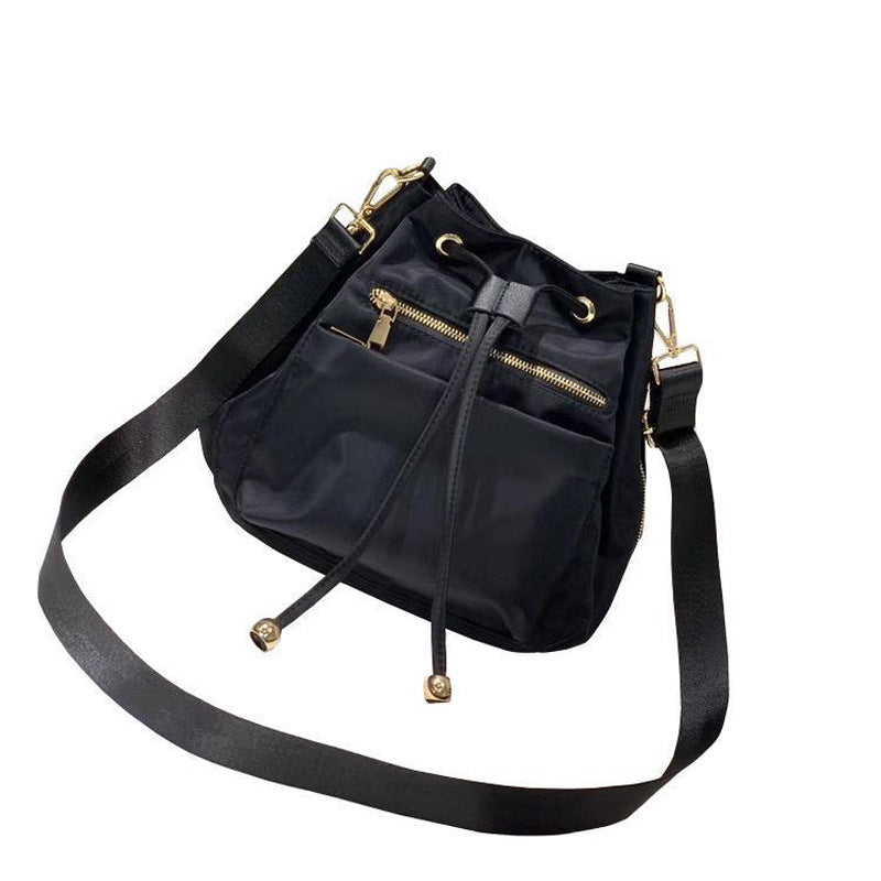 Women's Winter Fashion Oxford Cloth Drawstring Camouflage Bags