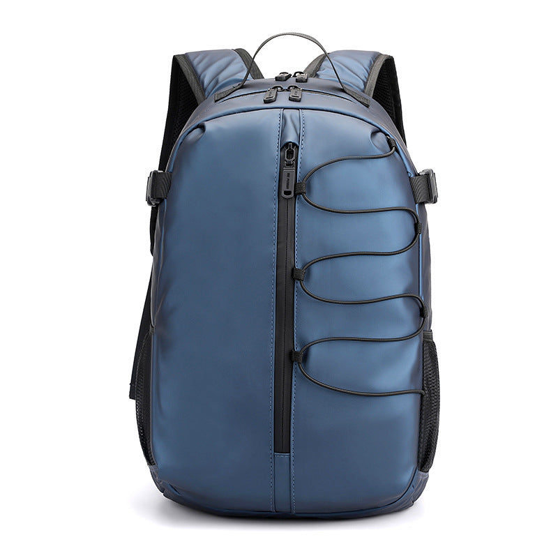 Men's Large Capacity Fashion Simple Business Computer College Leisure Backpack