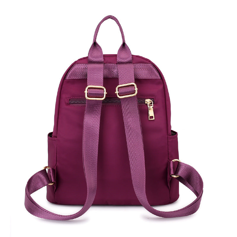 Women's & Men's Winter Business Tide Nylon Waterproof Chain Backpacks