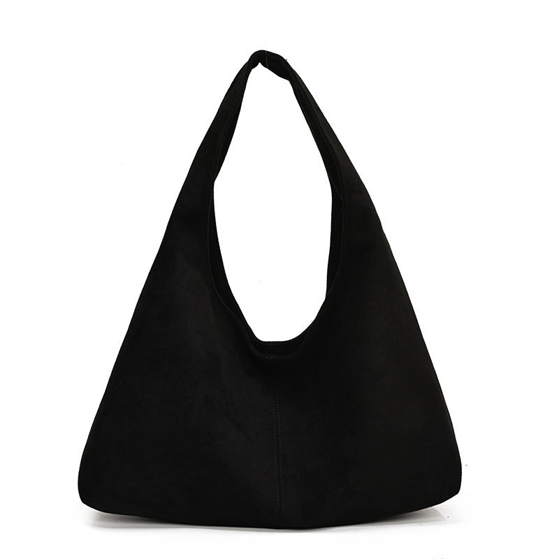 Large Capacity Retro Frosted Big Female Tote Bag