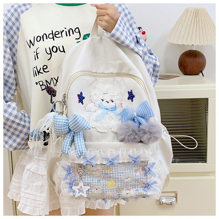 Style Class Milk Sweet Shopping Cute Backpacks