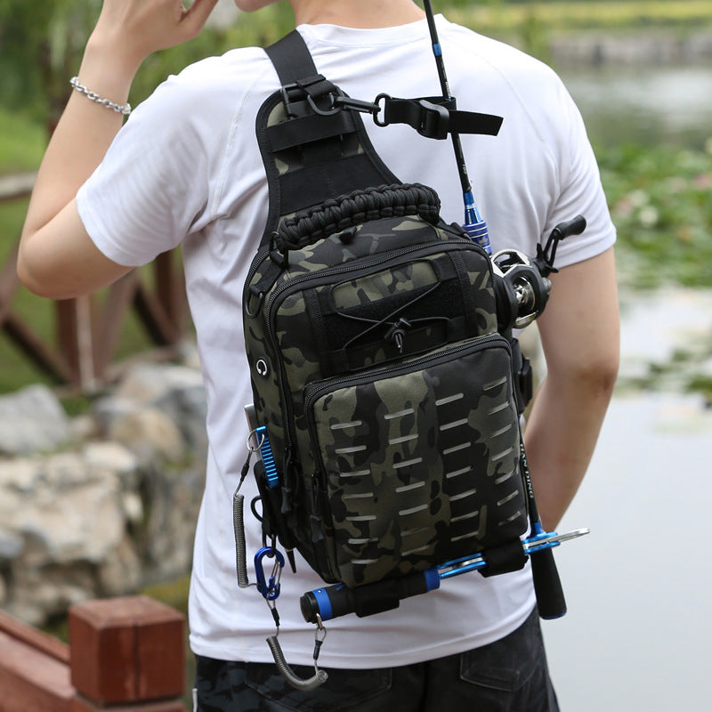 Stylish Lure Multifunctional Equipment Fishing Tackle Sports Backpack