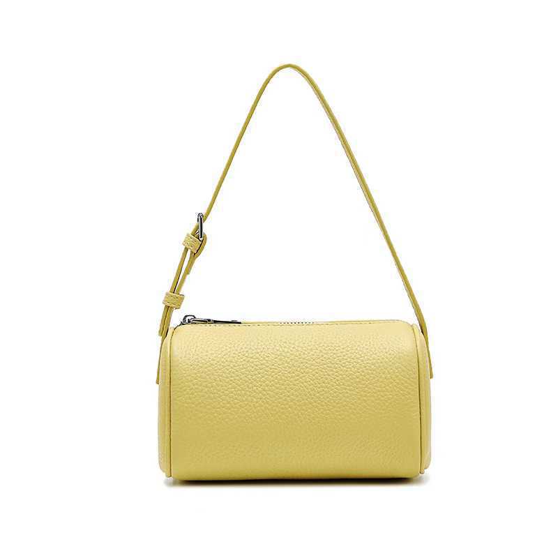 Women's Fashion Leather Pencil Design High-grade Cylinder Women's Messenger Bag