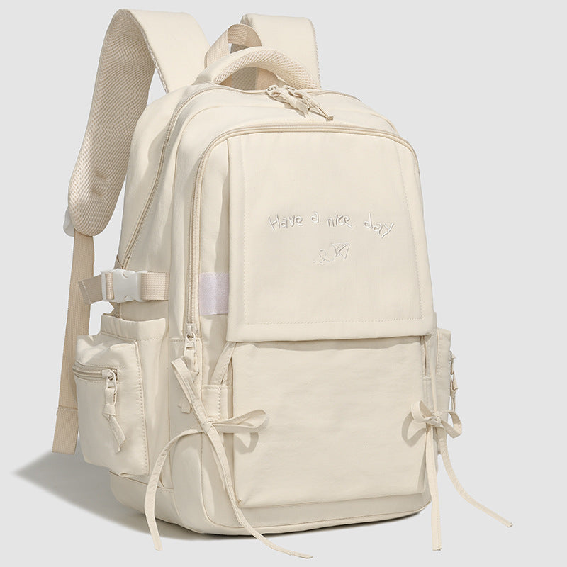 New Simple High College Large Capacity Backpacks