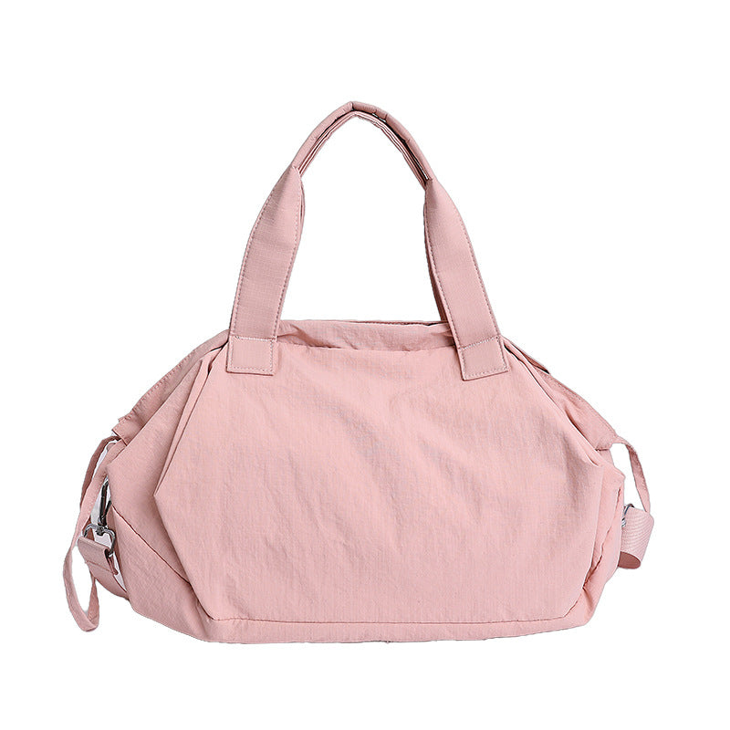 Women's Portable Korean Cloth Nylon Drawstring Bucket Bags