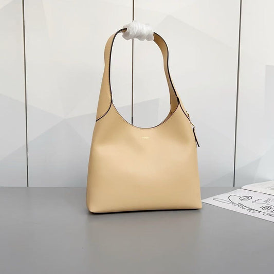 Women's Brooklyn Leather Simple Large Capacity Underarm Bag