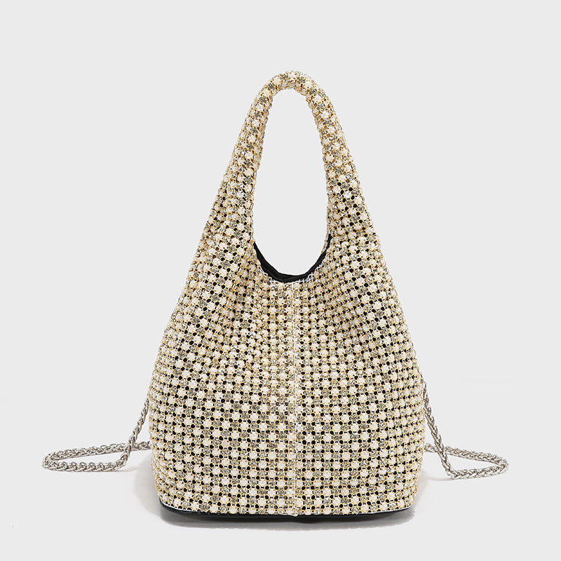 Women's Dinner Fashion Chain Diamond Full Portable Bags