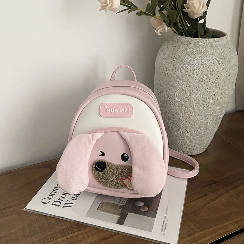 Super Cute Macaron Egg Puff Childlike Women's Backpack