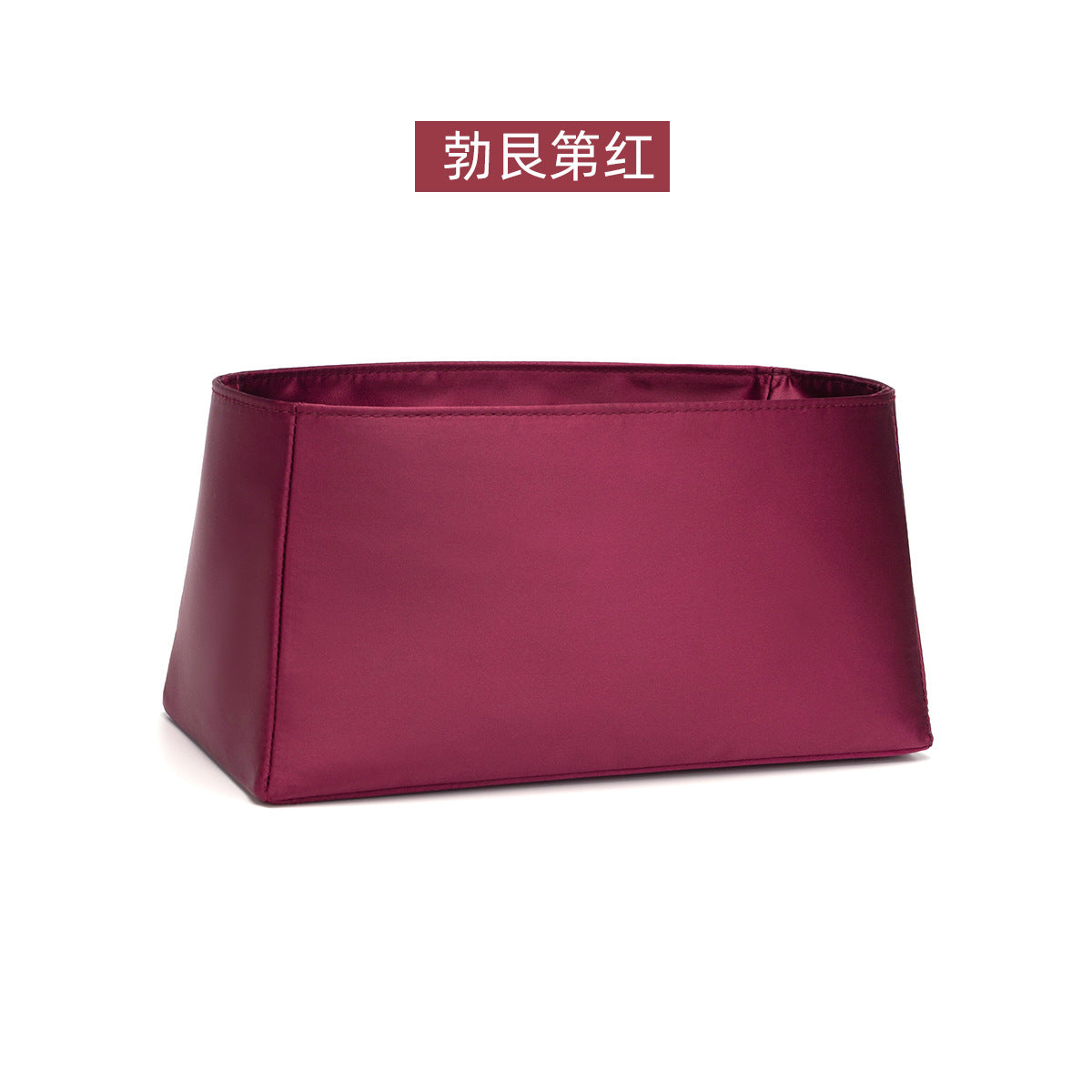 Suitable For Liner Storage Acetate Satin Support Makeup Bag