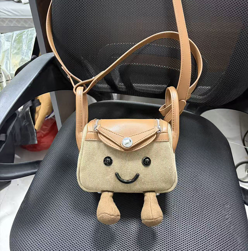Knock Cute Fluffy Lindy One Portable Bags