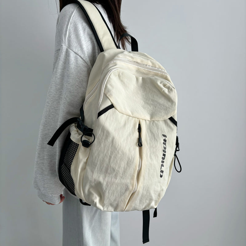 Women's & Men's Portable Burden Alleviation Large Capacity Junior Leisure Backpack