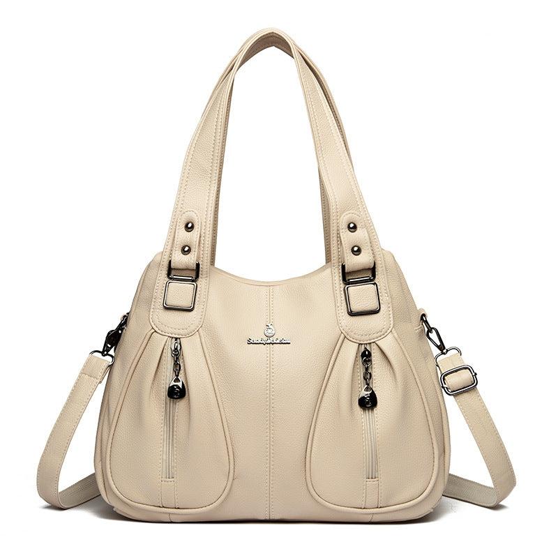 Pretty Women's Trendy Large Capacity Portable Tote Bag