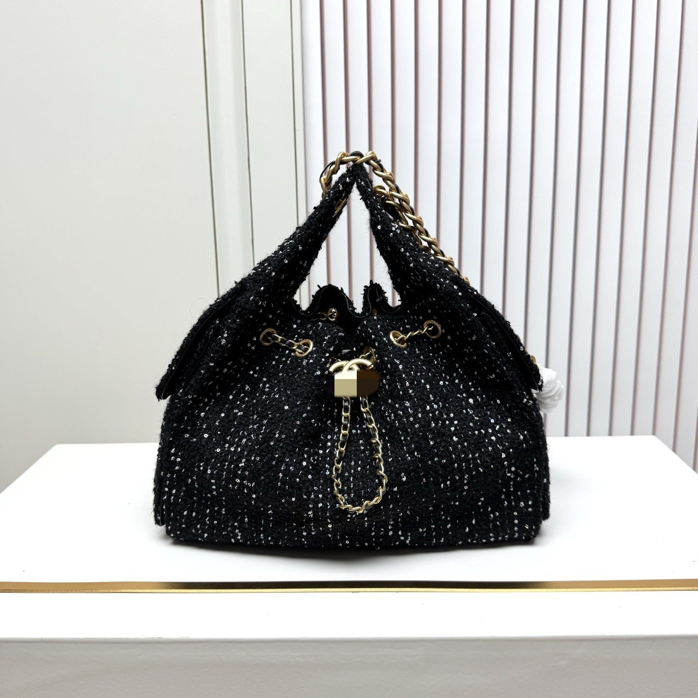 Women's Style Chain Commute Design Diamond Plaid Bags