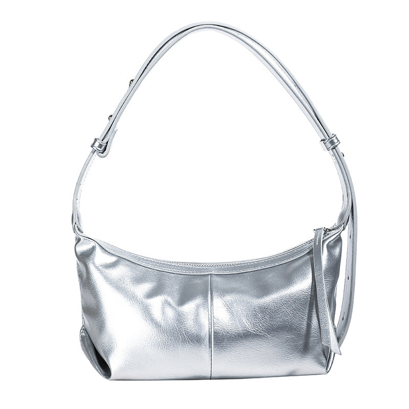 Women's Fashion Pleated Dumpling Korean Fashionable Summer Underarm Bag